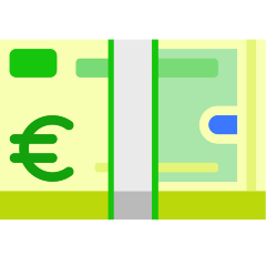 How emoji euro banknote displayed on Skype