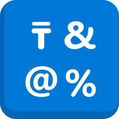 How emoji input symbols displayed on Skype