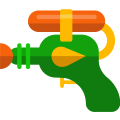 How emoji water pistol displayed on Skype