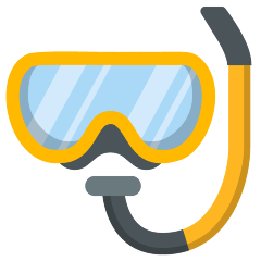 How emoji diving mask displayed on Skype