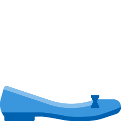 How emoji flat shoe displayed on Skype