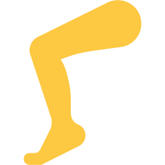 How emoji leg displayed on Skype