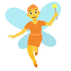 How emoji fairy displayed on Skype