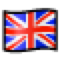 How emoji flag: United Kingdom displayed on Softbank