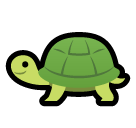 How emoji turtle displayed on Softbank