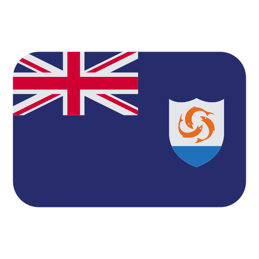 How emoji flag: Anguilla displayed on Toss Face