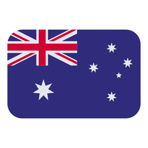 How emoji flag: Australia displayed on Toss Face