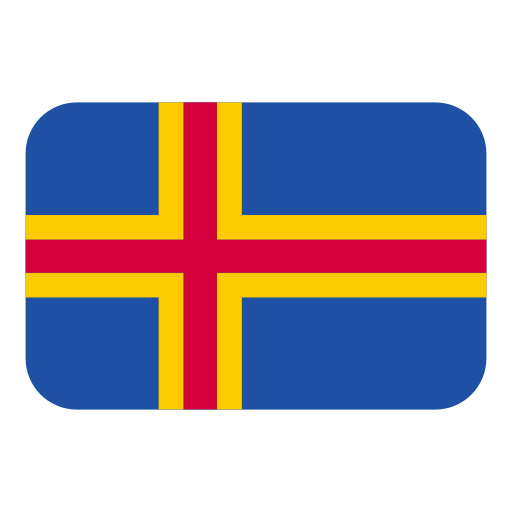 How emoji flag: Åland Islands displayed on Toss Face