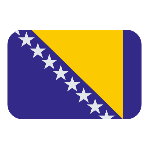 How emoji flag: Bosnia & Herzegovina displayed on Toss Face