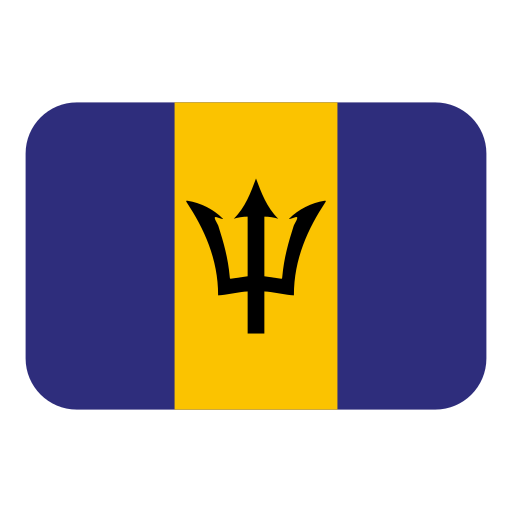 How emoji flag: Barbados displayed on Toss Face