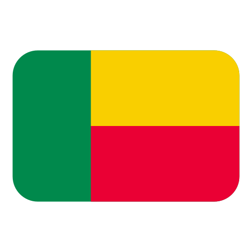 How emoji flag: Benin displayed on Toss Face