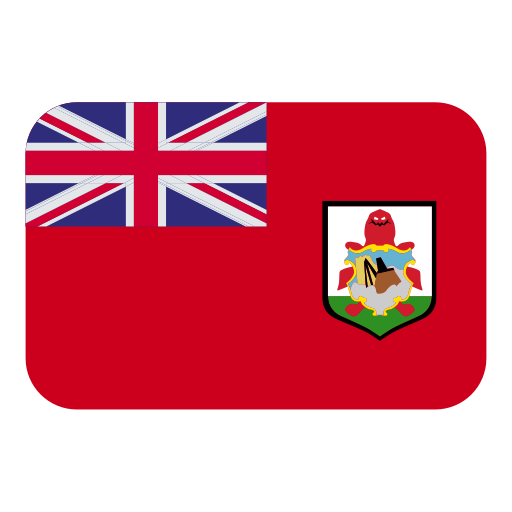 How emoji flag: Bermuda displayed on Toss Face