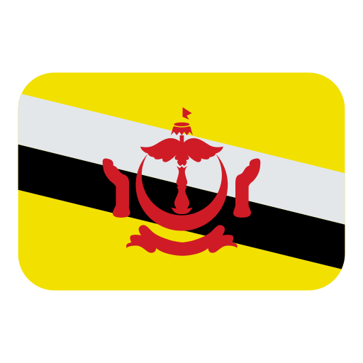 How emoji flag: Brunei displayed on Toss Face