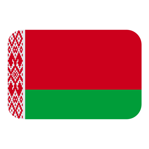 How emoji flag: Belarus displayed on Toss Face