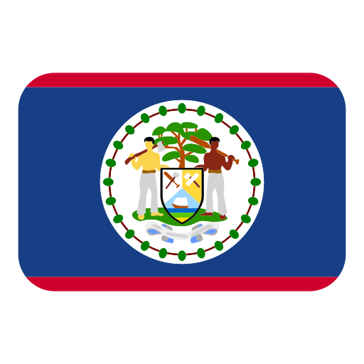 How emoji flag: Belize displayed on Toss Face