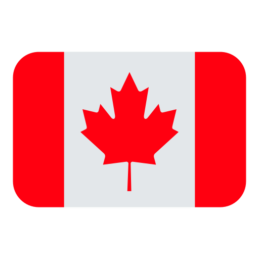 How emoji flag: Canada displayed on Toss Face