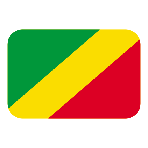 How emoji flag: Congo - Brazzaville displayed on Toss Face