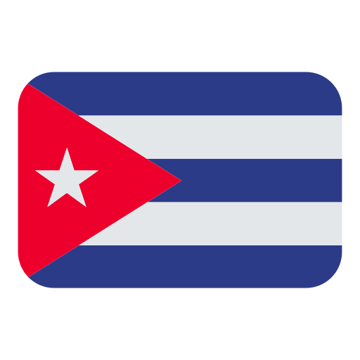 How emoji flag: Cuba displayed on Toss Face