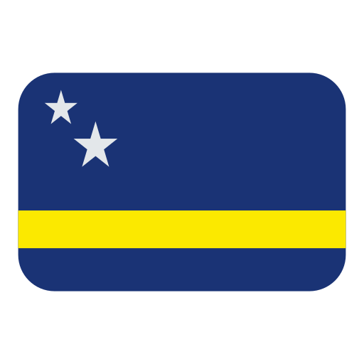 How emoji flag: Curaçao displayed on Toss Face