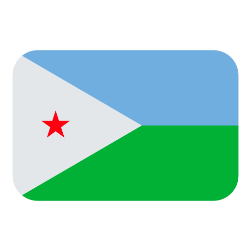 How emoji flag: Djibouti displayed on Toss Face