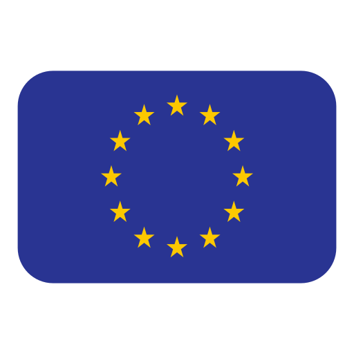 How emoji flag: European Union displayed on Toss Face