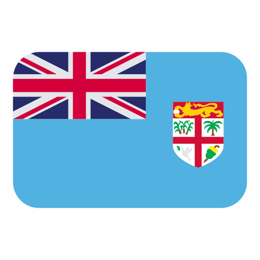 How emoji flag: Fiji displayed on Toss Face