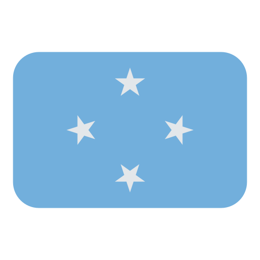 How emoji flag: Micronesia displayed on Toss Face