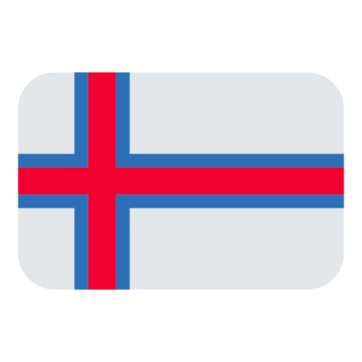 How emoji flag: Faroe Islands displayed on Toss Face