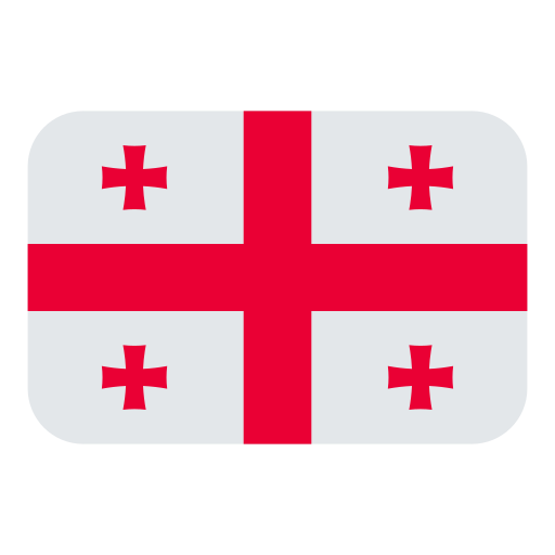 How emoji flag: Georgia displayed on Toss Face