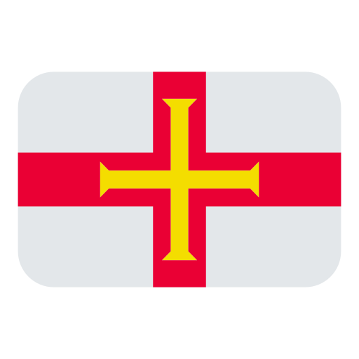 How emoji flag: Guernsey displayed on Toss Face