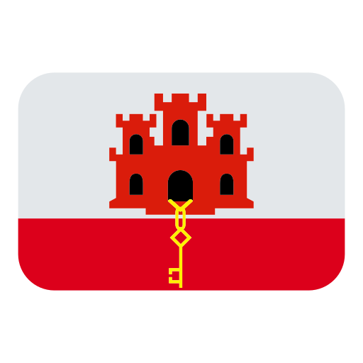 How emoji flag: Gibraltar displayed on Toss Face