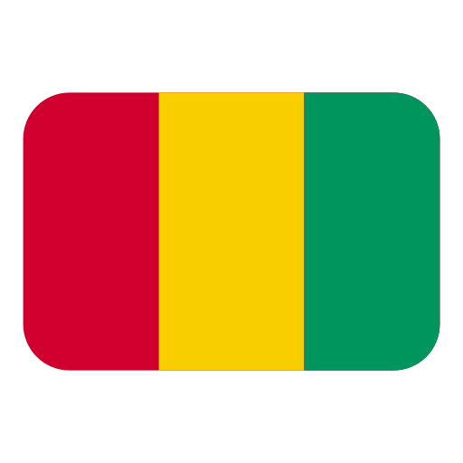 How emoji flag: Guinea displayed on Toss Face