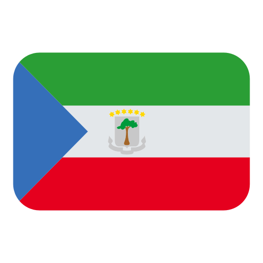 How emoji flag: Equatorial Guinea displayed on Toss Face