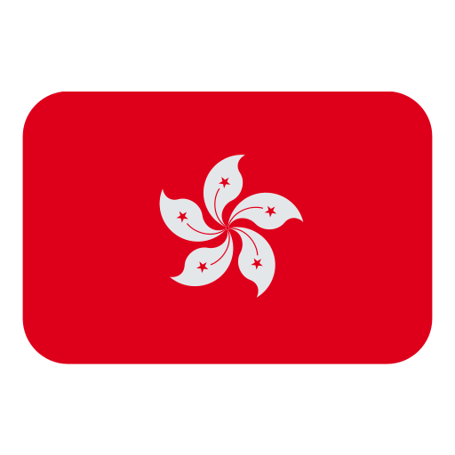 How emoji flag: Hong Kong SAR China displayed on Toss Face