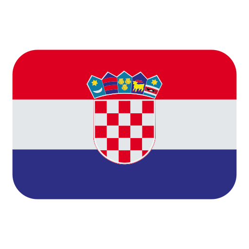 How emoji flag: Croatia displayed on Toss Face