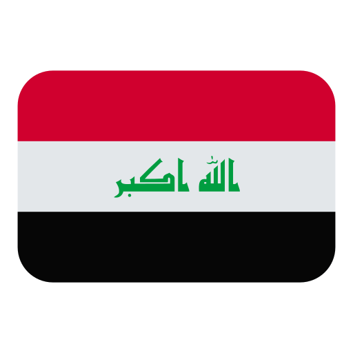 How emoji flag: Iraq displayed on Toss Face