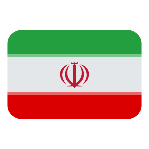 How emoji flag: Iran displayed on Toss Face