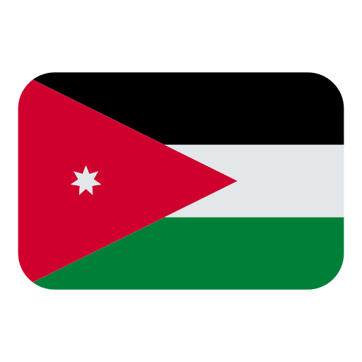 How emoji flag: Jordan displayed on Toss Face