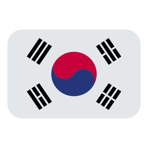 How emoji flag: South Korea displayed on Toss Face