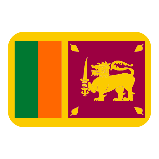 How emoji flag: Sri Lanka displayed on Toss Face