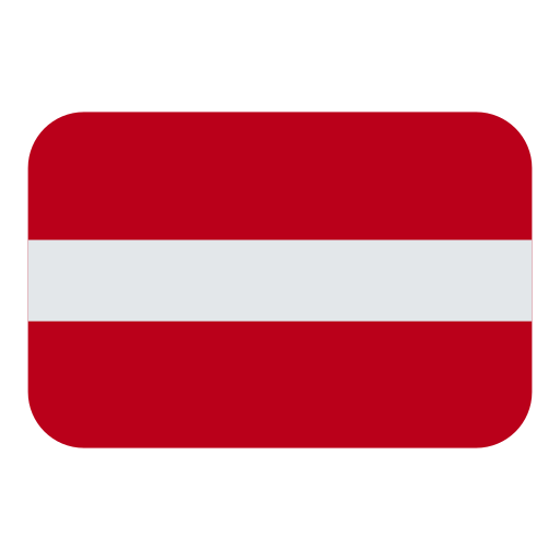 How emoji flag: Latvia displayed on Toss Face