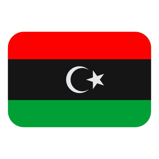 How emoji flag: Libya displayed on Toss Face