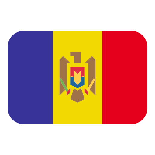 How emoji flag: Moldova displayed on Toss Face