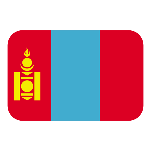 How emoji flag: Mongolia displayed on Toss Face