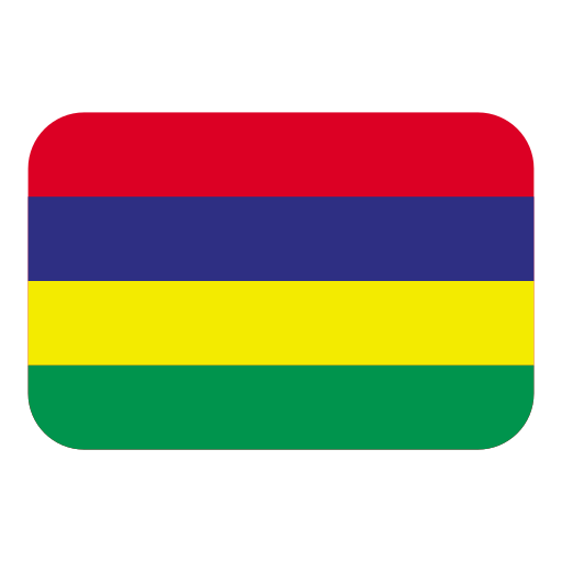 How emoji flag: Mauritius displayed on Toss Face