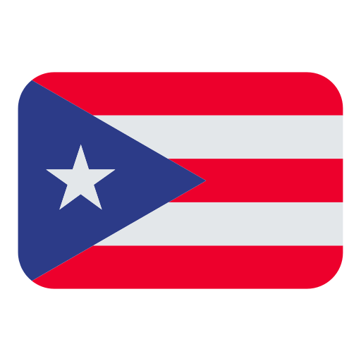 How emoji flag: Puerto Rico displayed on Toss Face