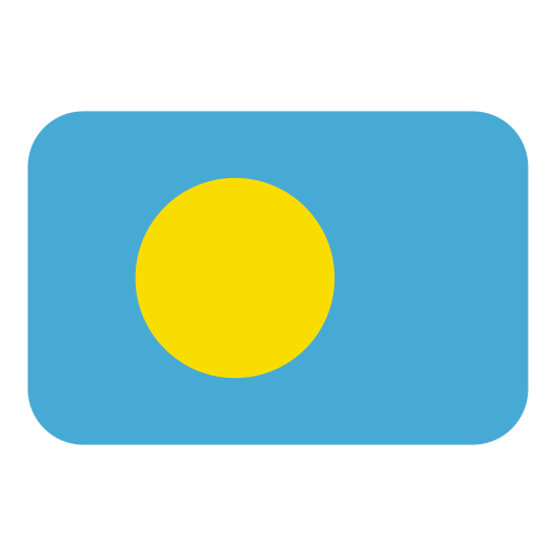 How emoji flag: Palau displayed on Toss Face