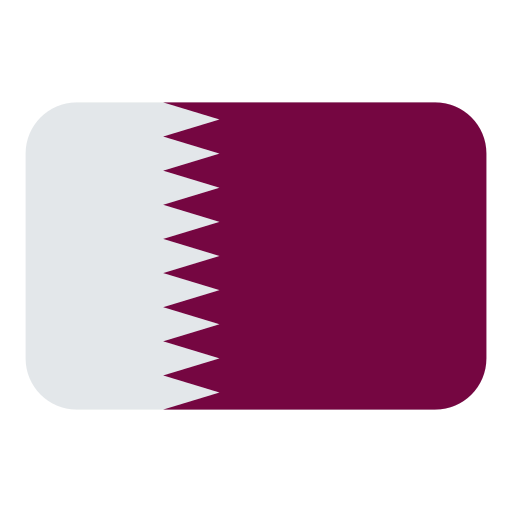 How emoji flag: Qatar displayed on Toss Face