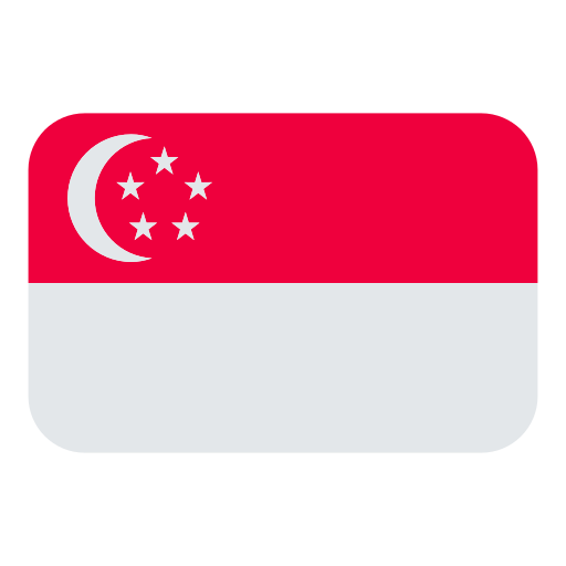 How emoji flag: Singapore displayed on Toss Face