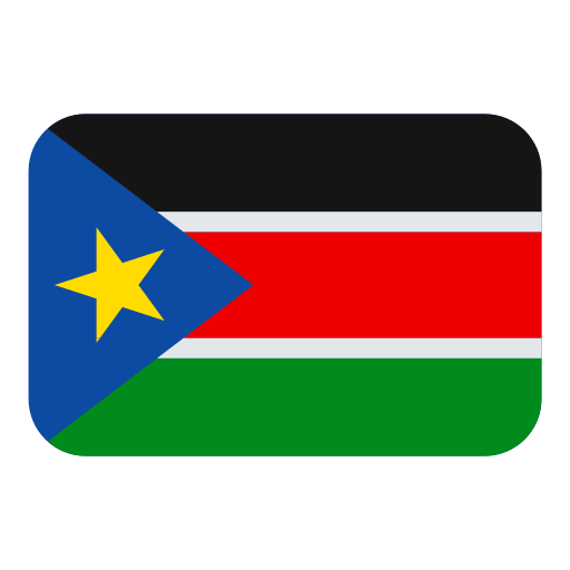 How emoji flag: South Sudan displayed on Toss Face